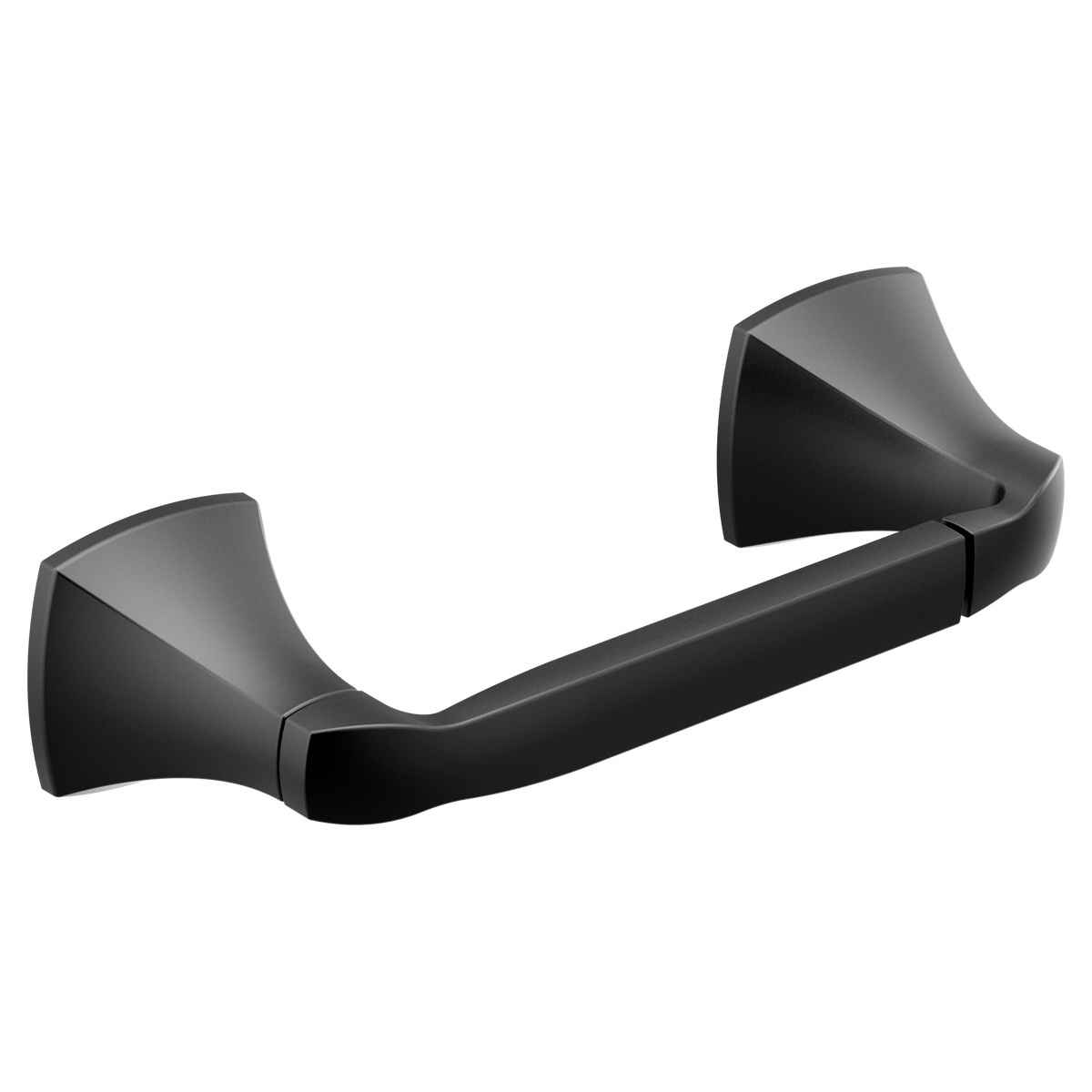 Moen Voss Pivoting Toilet Paper Holder YB5108 in Matte Black (YB5108BL)