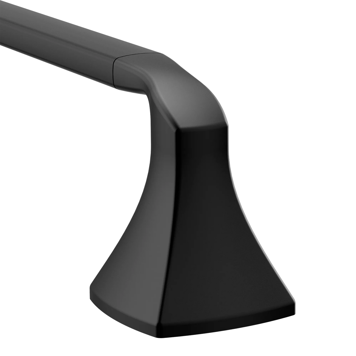 Moen Voss 18" Towel Bar YB5118 in Matte Black (YB5118BL) - view 2