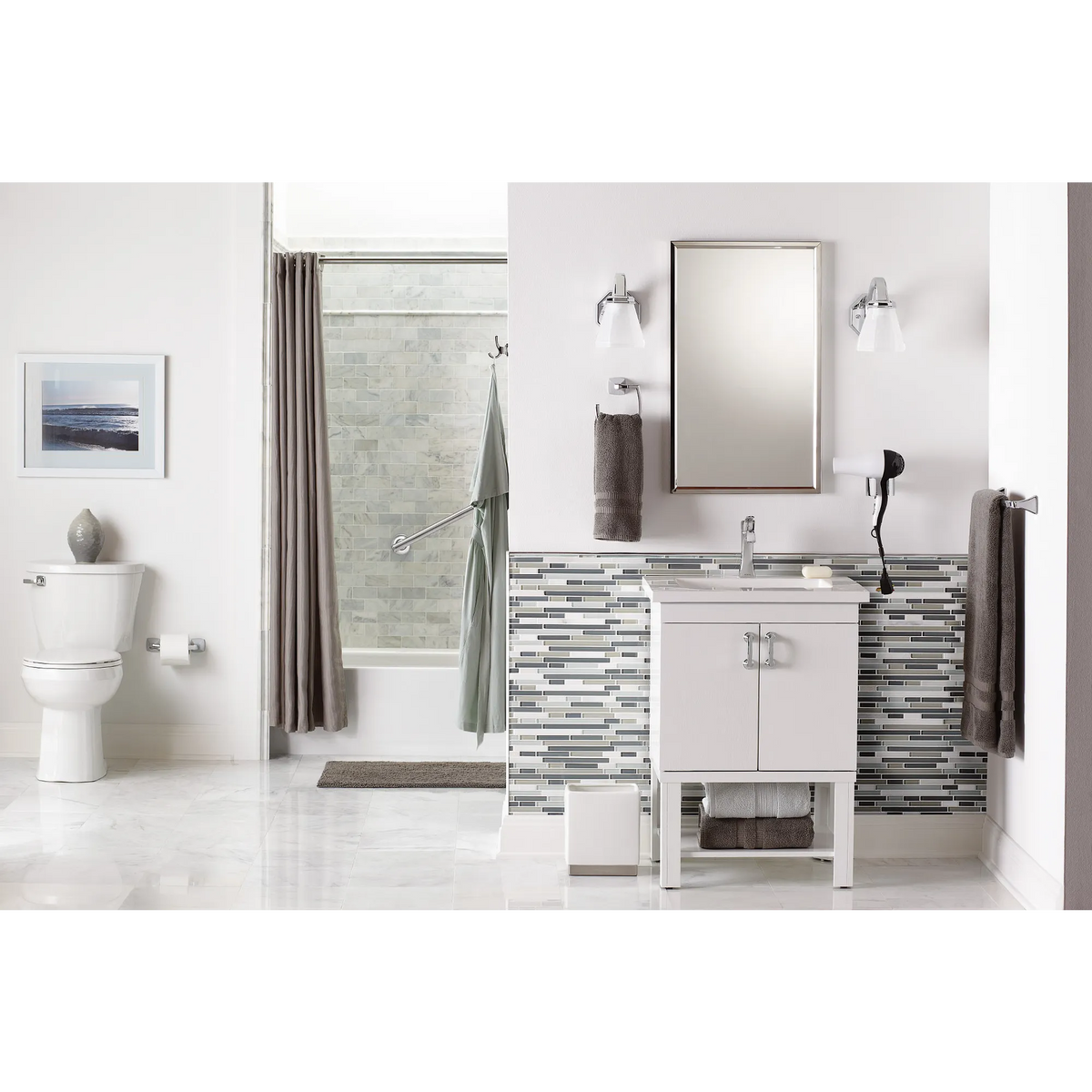 Moen Voss Tank Lever YB5101 in Brushed Nickel (YB5101BN) - view 4