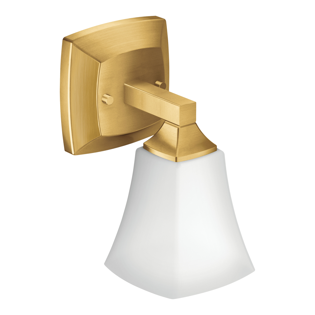 Moen Voss One Globe Bath Light YB5161 in Brushed Gold (YB5161BG)