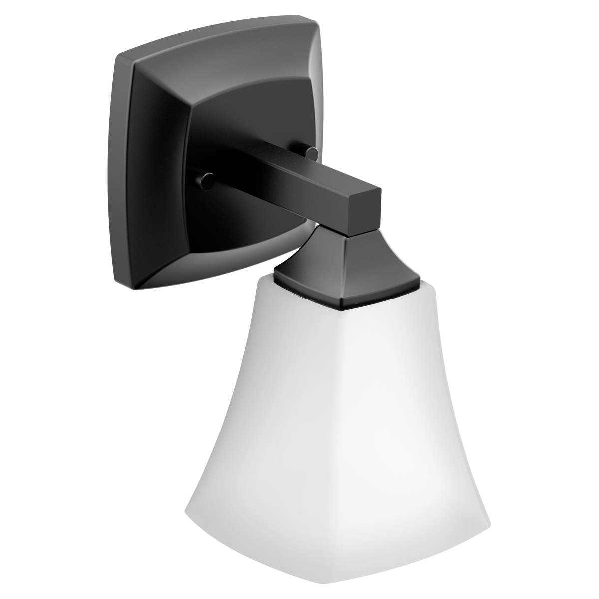 Moen Voss One Globe Bath Light YB5161 in Matte Black (YB5161BL)