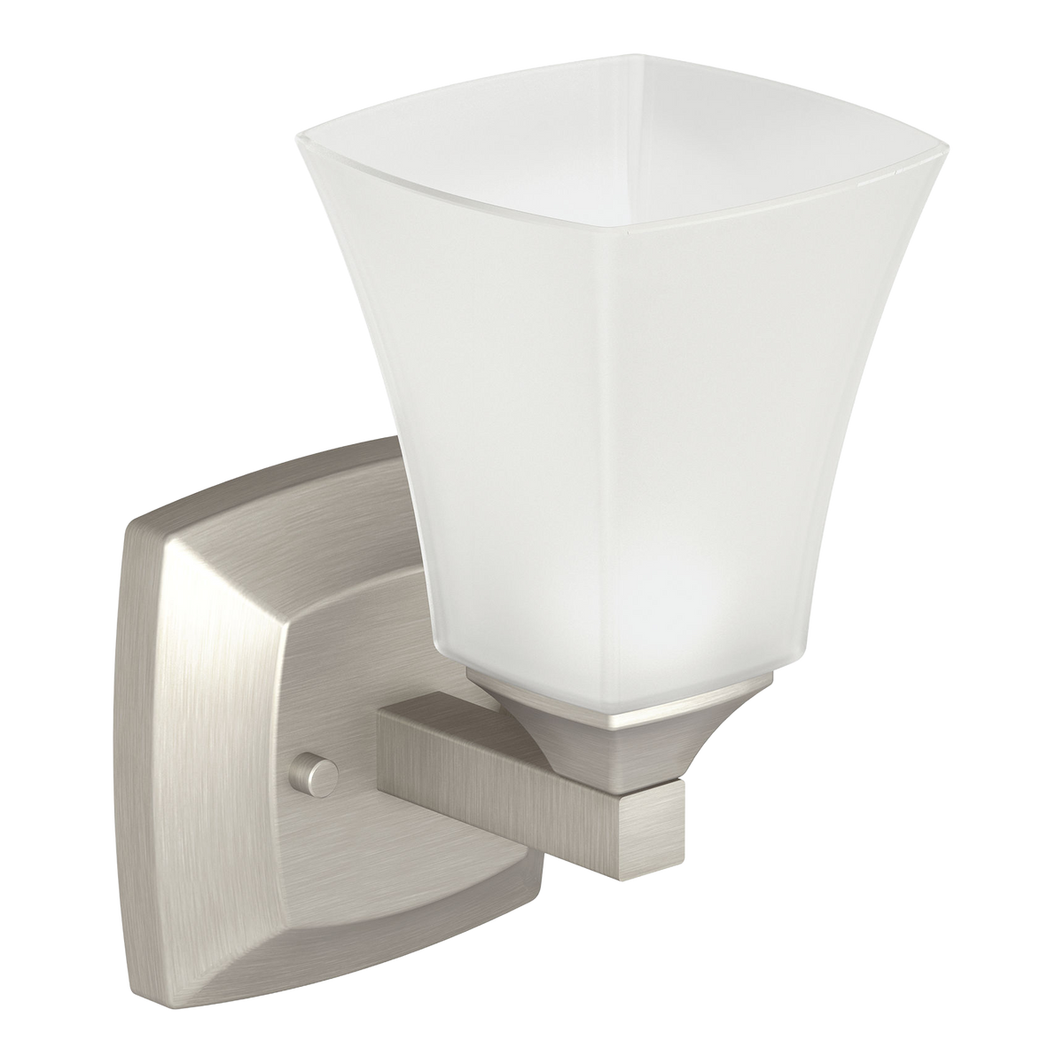 Moen Voss One Globe Bath Light YB5161 in Brushed Nickel (YB5161BN)