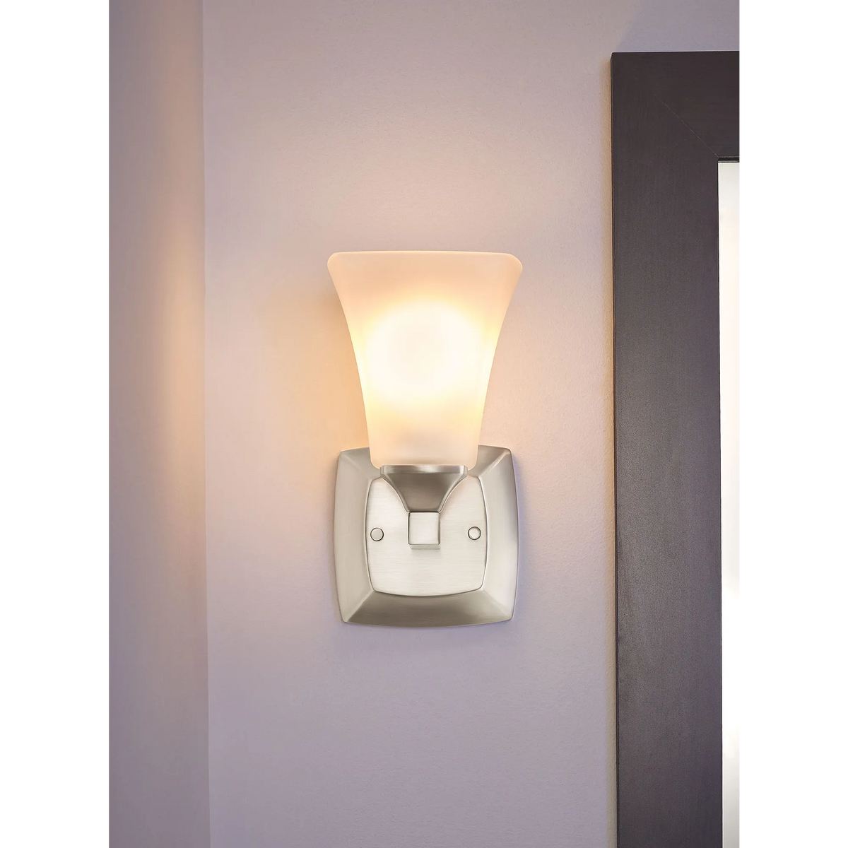 Moen Voss One Globe Bath Light YB5161 in Brushed Nickel (YB5161BN) - view 6