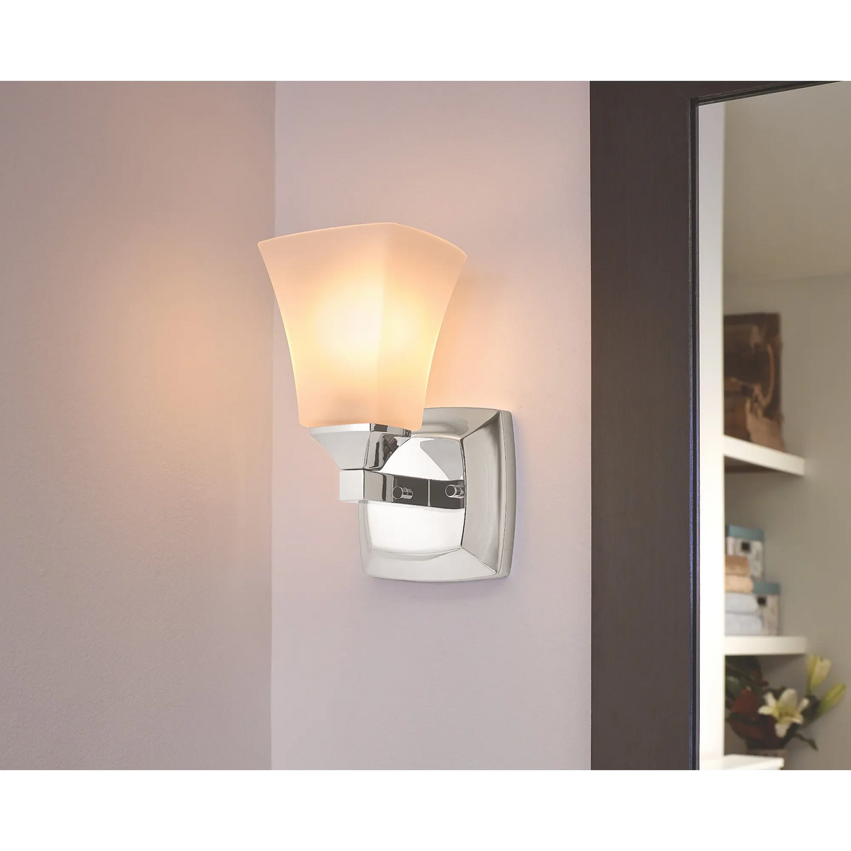 Moen Voss One Globe Bath Light YB5161 in Chrome (YB5161CH) - view 2