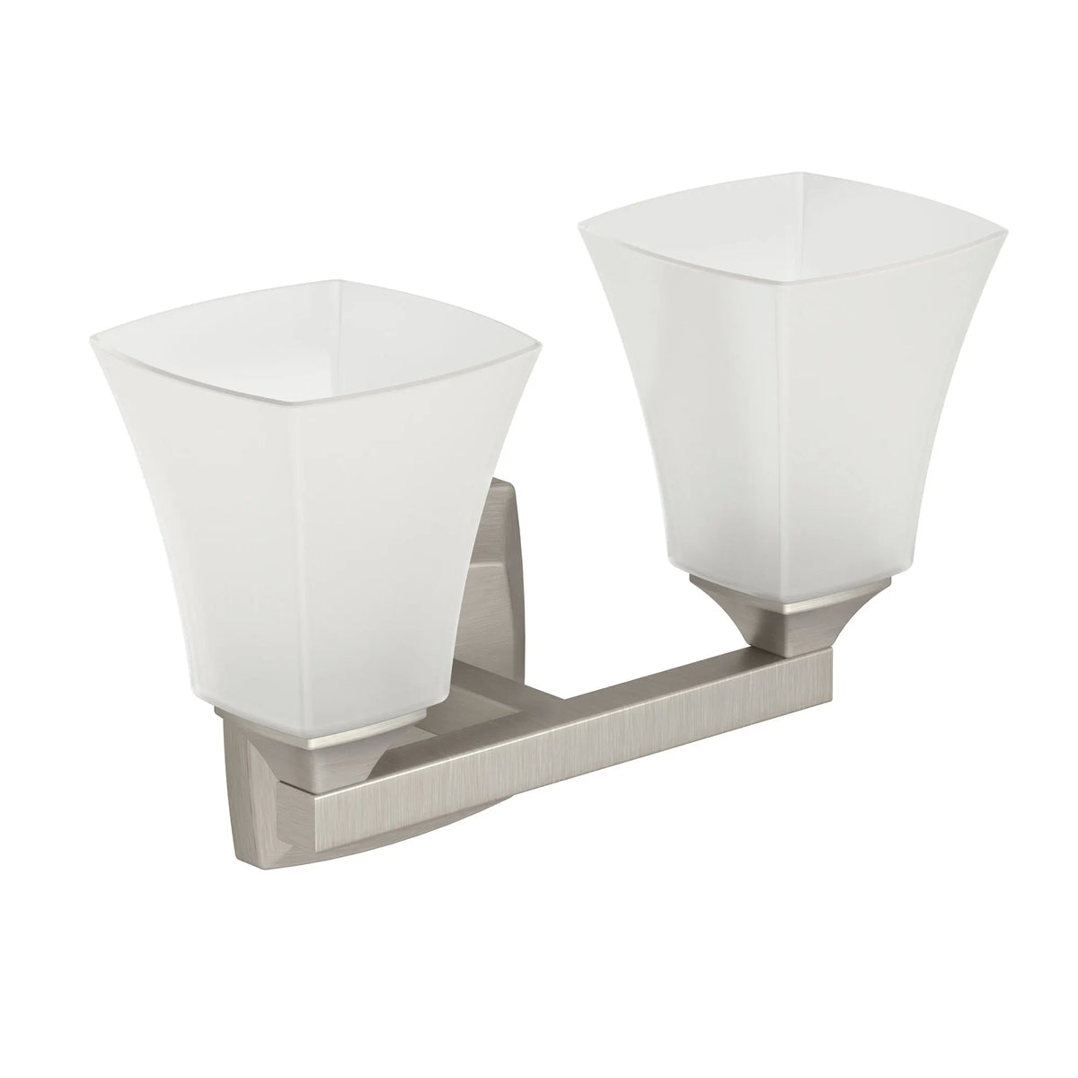 Moen Voss Two Globe Bath Light YB5162 in Brushed Nickel (YB5162BN) - view 2