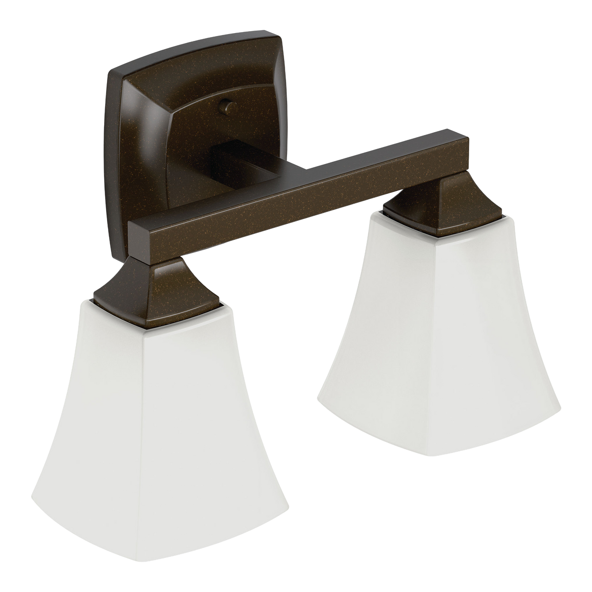 Moen Voss Two Globe Bath Light YB5162 in Oil Rubbed Bronze (YB5162ORB)