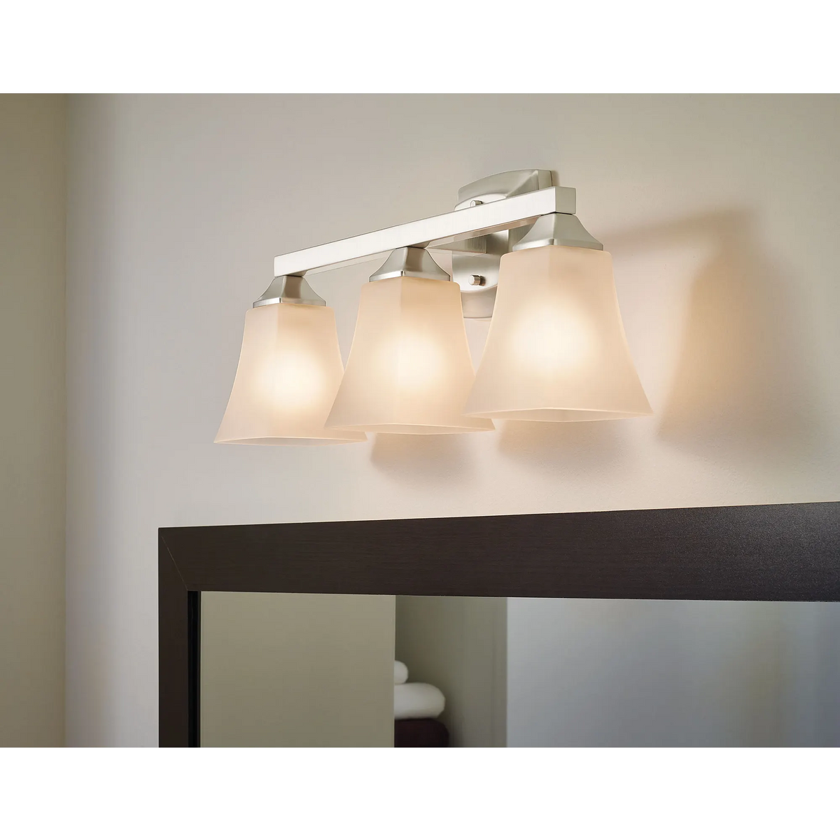Moen Voss Three Globe Bath Light YB5163 in Oil Rubbed Bronze (YB5163ORB) - view 3