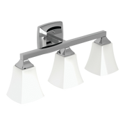 Moen Voss Three Globe Bath Light YB5163 in Chrome (YB5163CH)