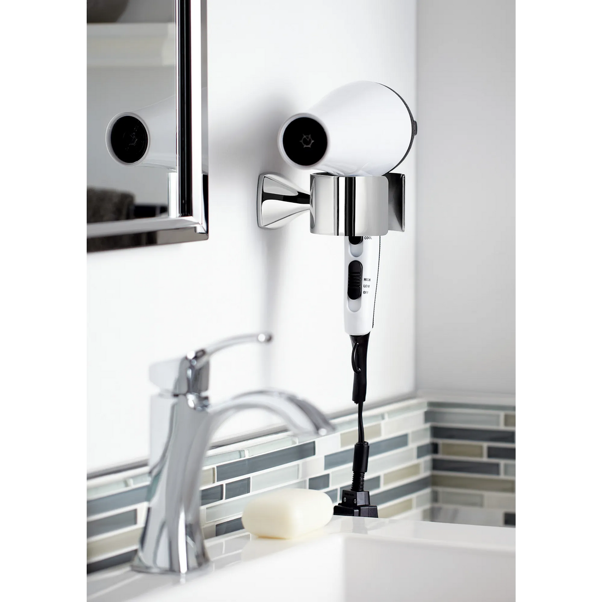 Moen Voss Single-Handle High-Arc Bathroom Faucet 6903 in Chrome (6903) - view 4
