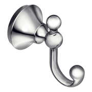 Moen Wynford Double Robe Hook YB5203 in Chrome (YB5203CH)