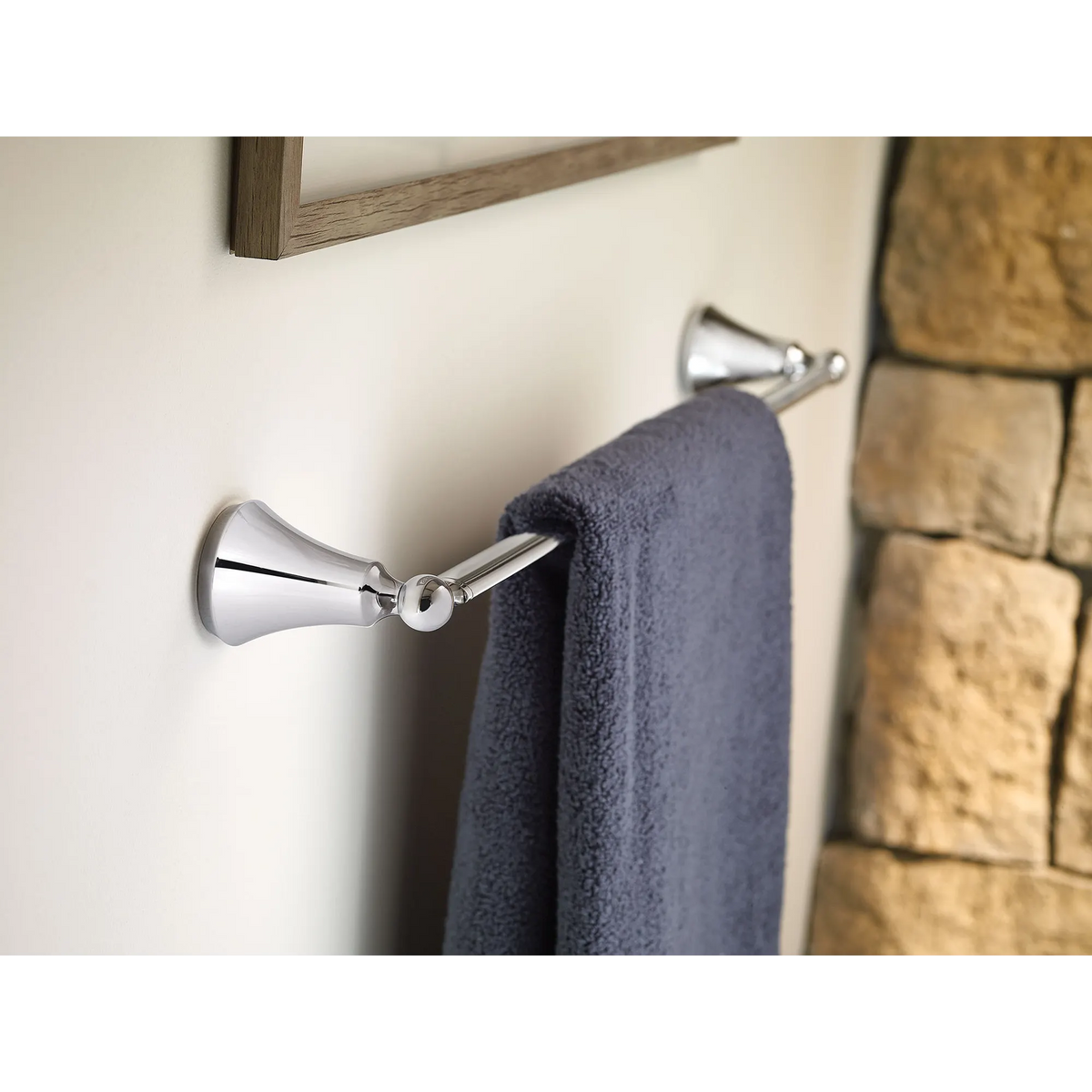 Moen Wynford 24" Towel Bar YB5224 in Chrome (YB5224CH) - view 2