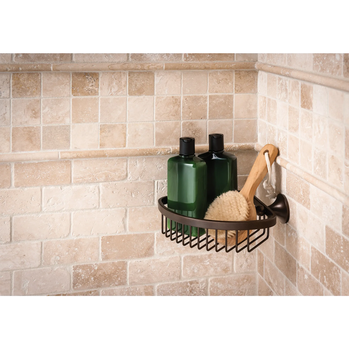 Moen Wynford Shower Basket YB5275 in Old World Bronze (YB5275OWB) - view 2