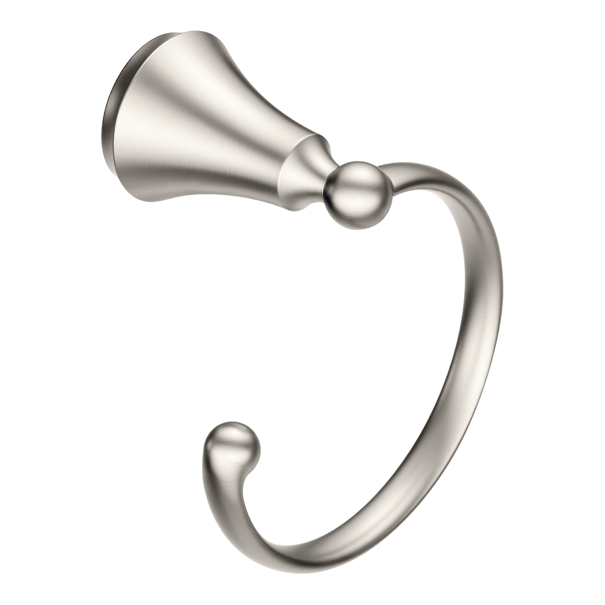 Moen Wynford Towel Ring YB5286 in Brushed Nickel (YB5286BN)
