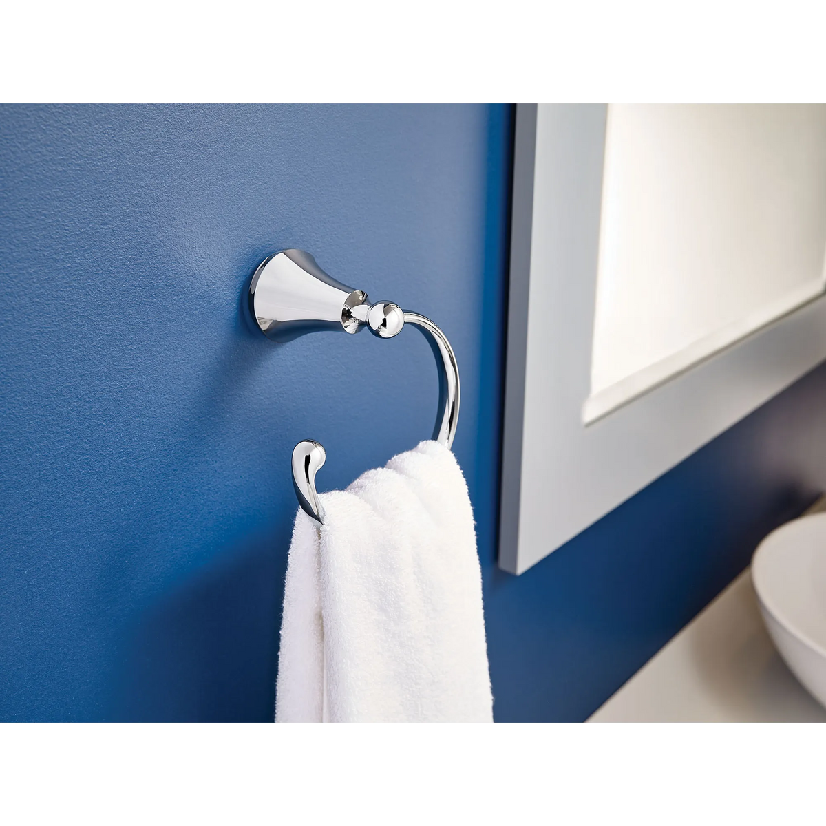 Moen Wynford Towel Ring YB5286 in Chrome (YB5286CH) - view 2