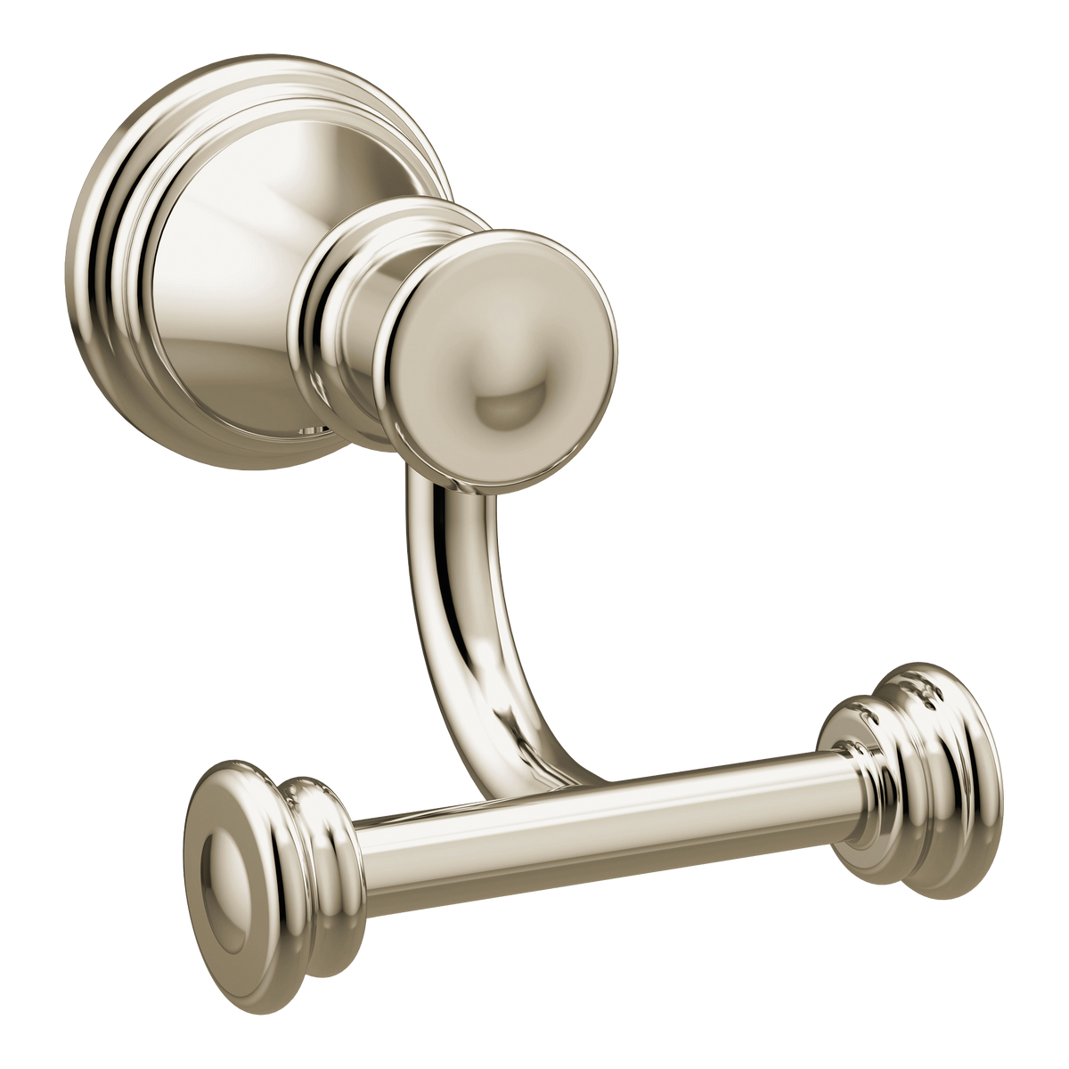 Moen Belfield Double Robe Hook YB6403 in Polished Nickel (YB6403NL)
