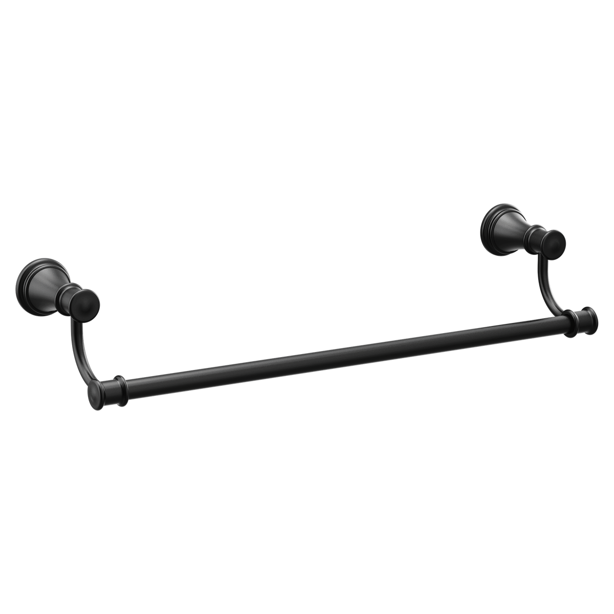 Moen Belfield 18" Towel Bar YB6418 in Matte Black (YB6418BL)