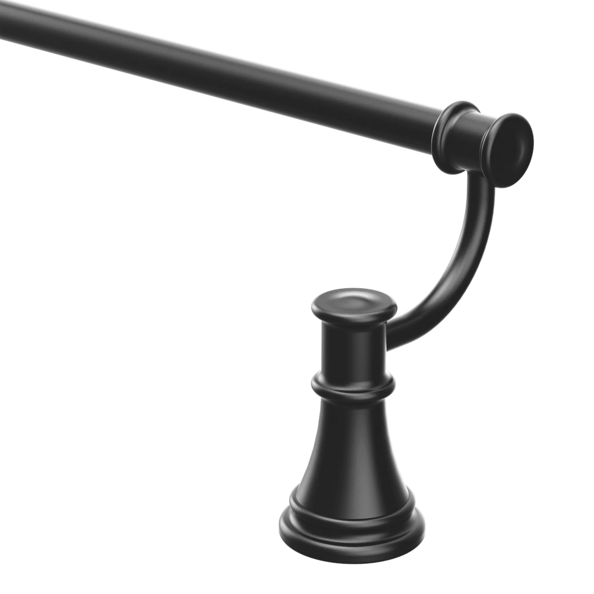 Moen Belfield 18" Towel Bar YB6418 in Matte Black (YB6418BL) - view 2