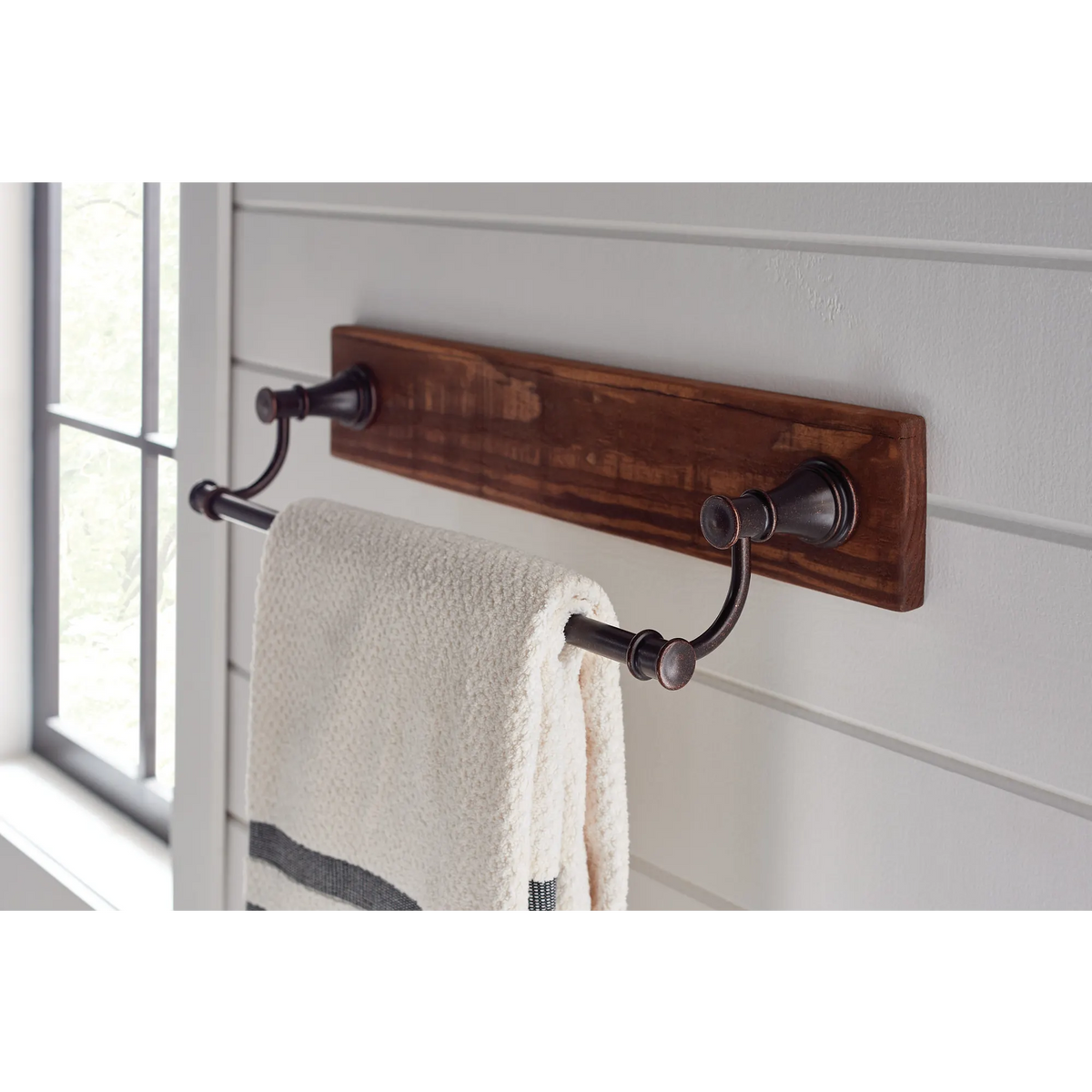 Moen Belfield 18" Towel Bar YB6418 in Oil Rubbed Bronze (YB6418ORB) - view 2