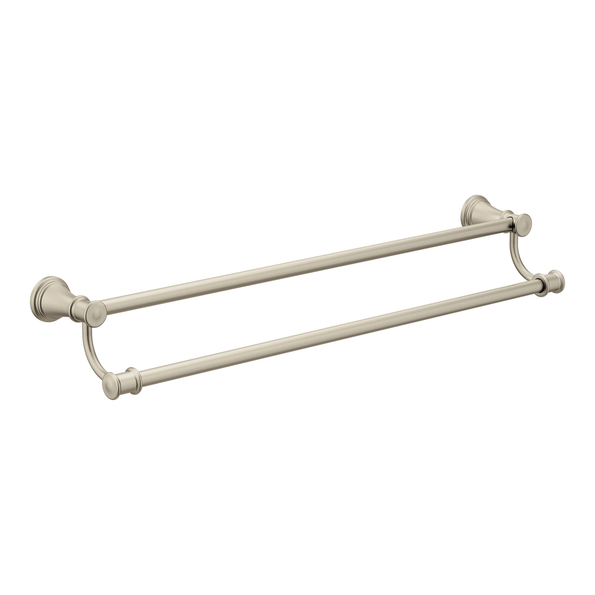 Moen Belfield 24" Double Towel Bar YB6422 in Brushed Nickel (YB6422BN)