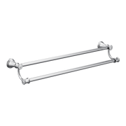 Moen Belfield 24" Double Towel Bar YB6422 in Chrome (YB6422CH)