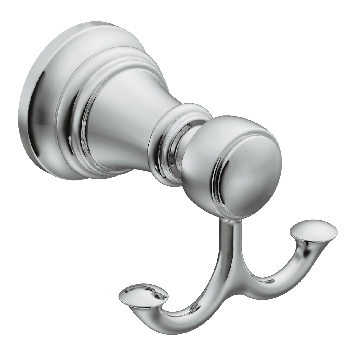 Moen Weymouth Double Robe Hook YB8403 in Chrome (YB8403CH)