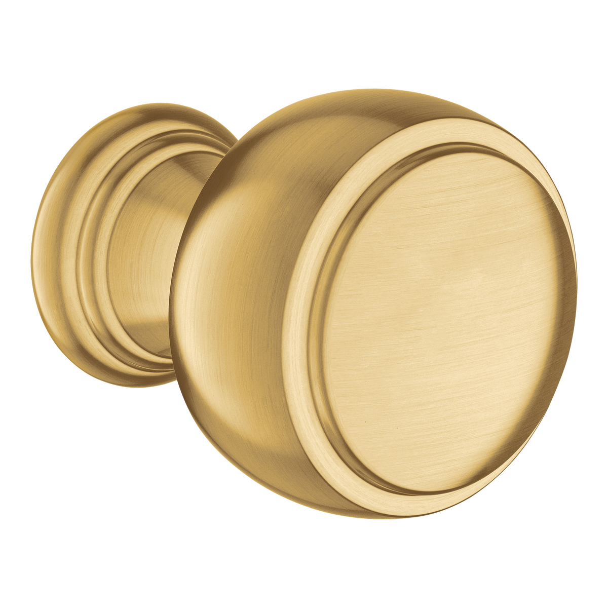 Moen Weymouth Drawer Knob YB8405 in Brushed Gold (YB8405BG)