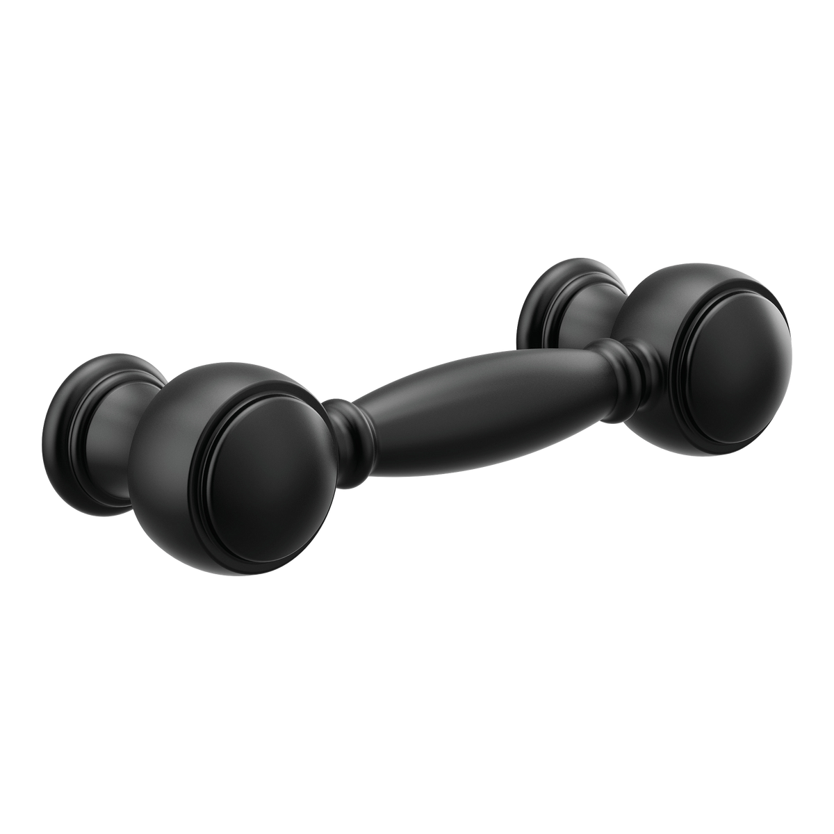 Moen Weymouth Drawer Pull YB8407 in Matte Black (YB8407BL)