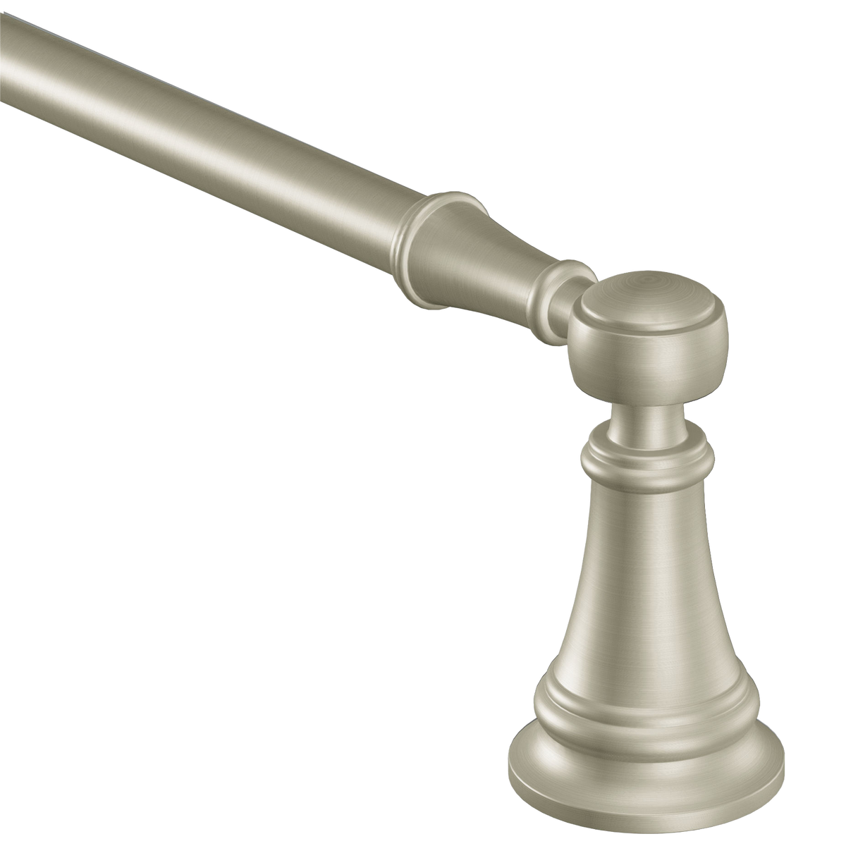 Moen Weymouth 24" Towel Bar YB8424 in Brushed Nickel (YB8424BN)