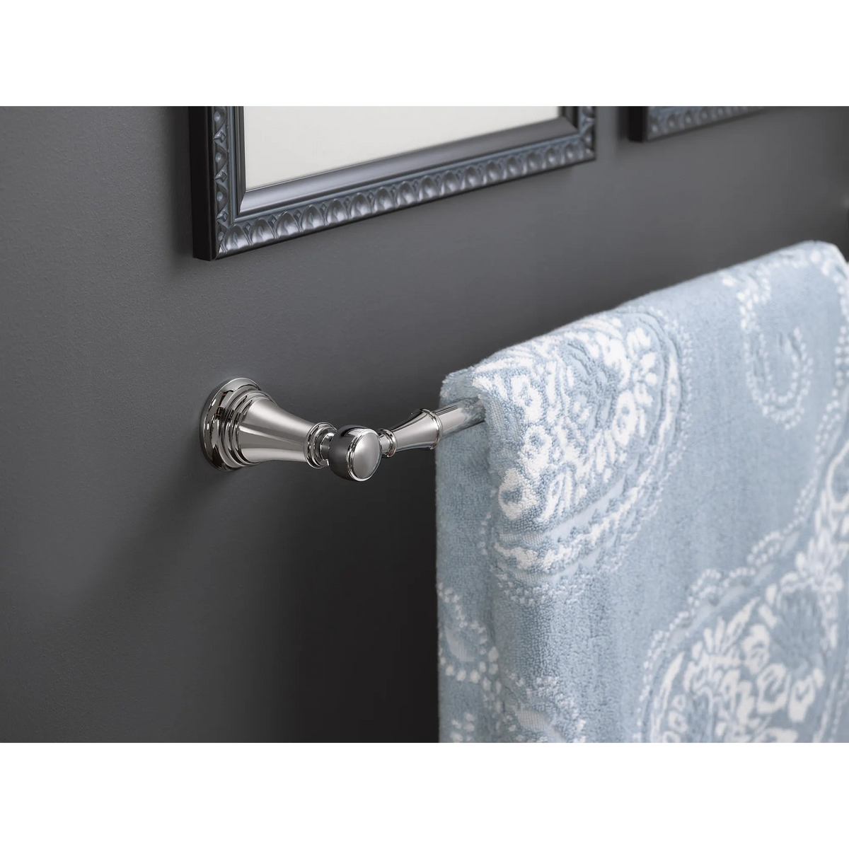 Moen Weymouth 24" Towel Bar YB8424 in Chrome (YB8424CH) - view 6