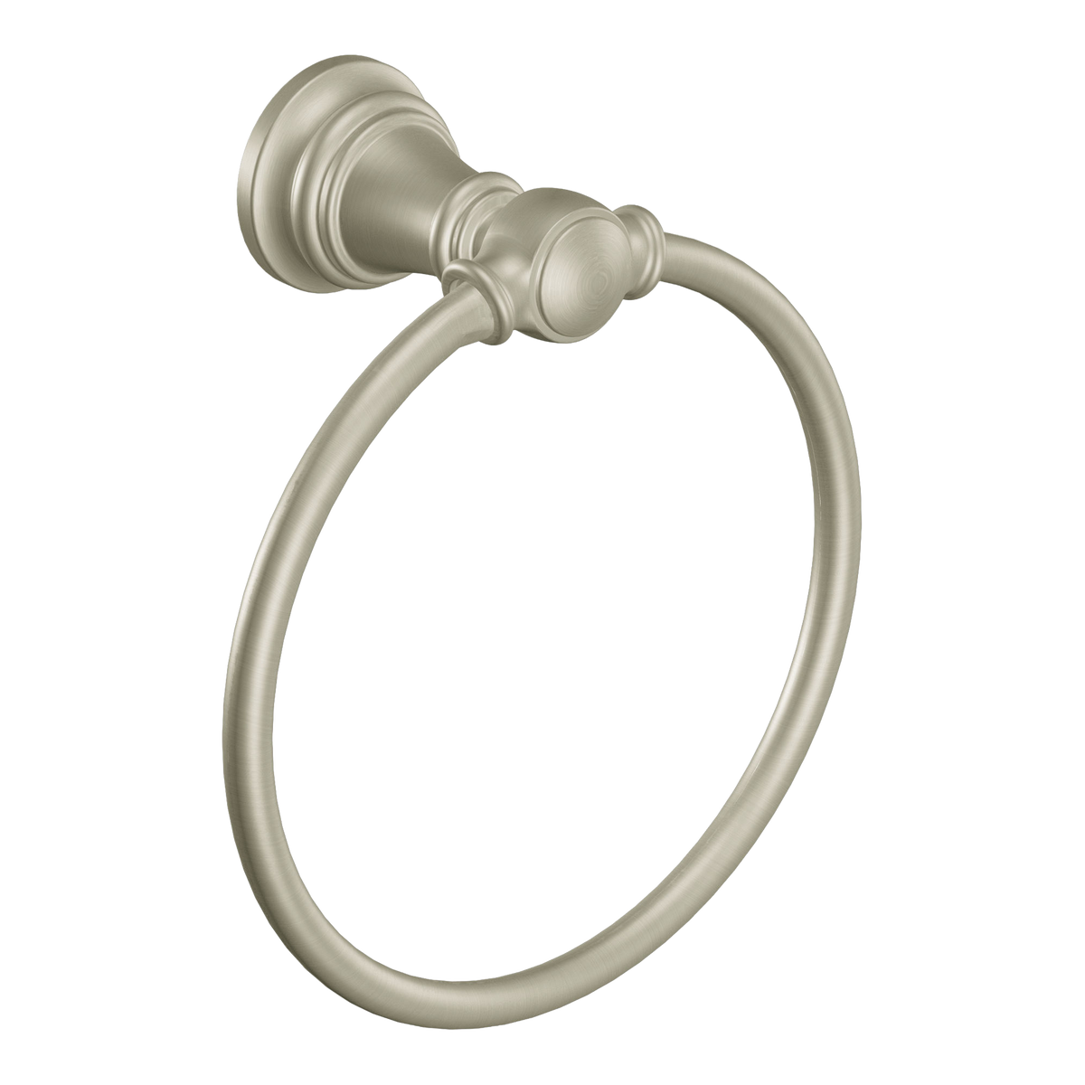 Moen Weymouth Towel Ring YB8486 in Brushed Nickel (YB8486BN)
