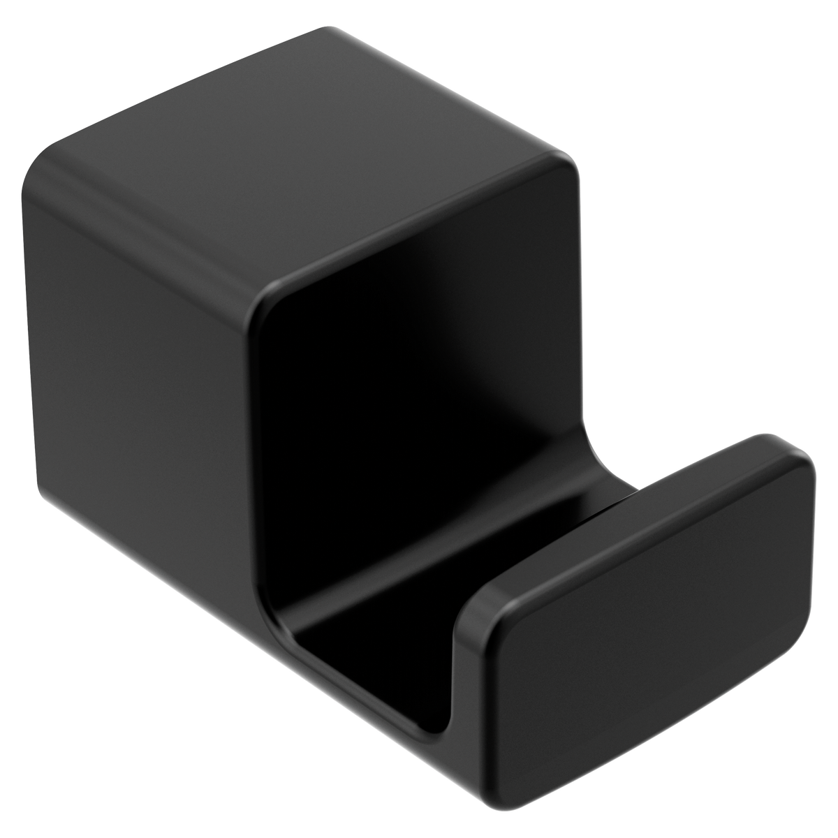 Moen 90 Degree Single Robe Hook YB8803 in Matte Black (YB8803BL)