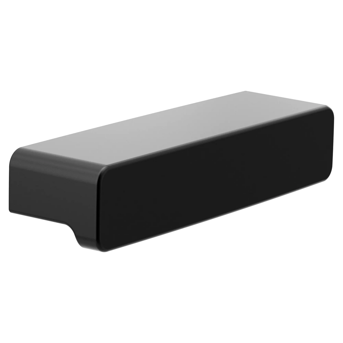 Moen 90 Degree Drawer Pull YB8807 in Matte Black (YB8807BL) - view 2