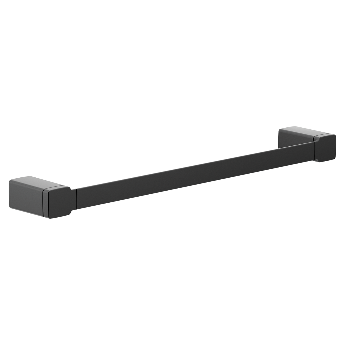 Moen 90 Degree 18" Towel Bar YB8818 in Matte Black (YB8818BL)