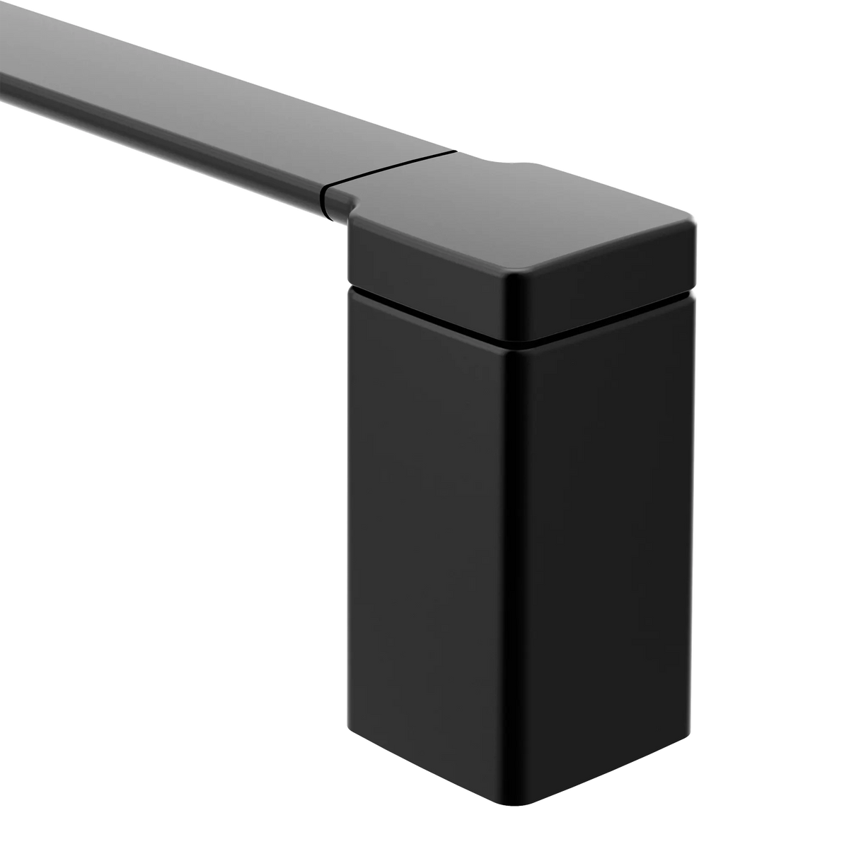 Moen 90 Degree 24" Towel Bar YB8824 in Matte Black (YB8824BL) - view 2