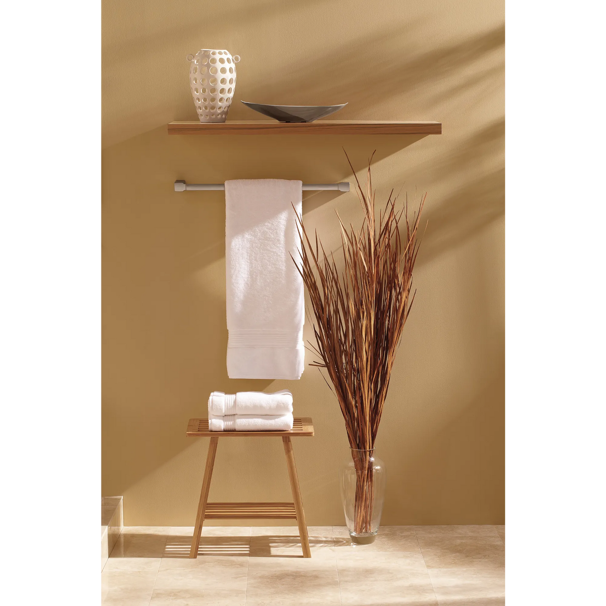 Moen 90 Degree 18" Towel Bar YB8818 in Brushed Nickel (YB8818BN) - view 2