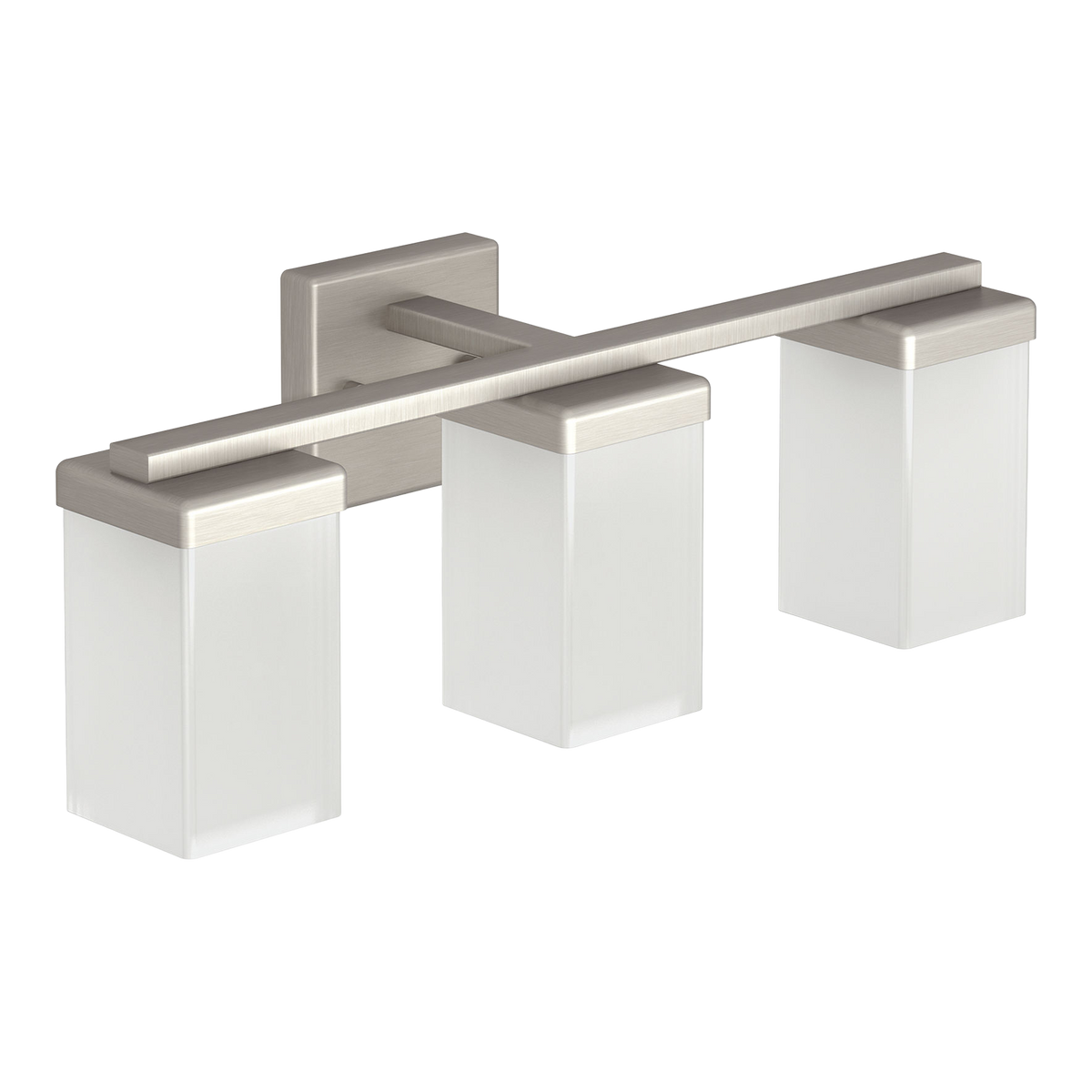 Moen 90 Degree Three Globe Bath Light YB8863 in Brushed Nickel (YB8863BN)