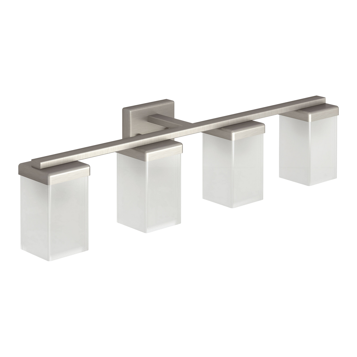 Moen 90 Degree Four Globe Bath Light YB8864 in Brushed Nickel (YB8864BN)
