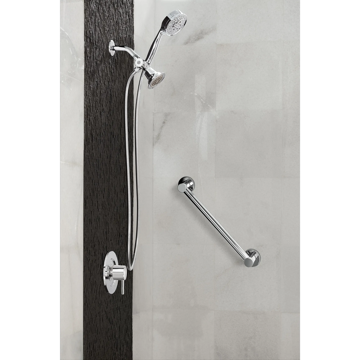 Moen Align 12" Designer Grab Bar YG0412 in Chrome (YG0412CH) - view 4