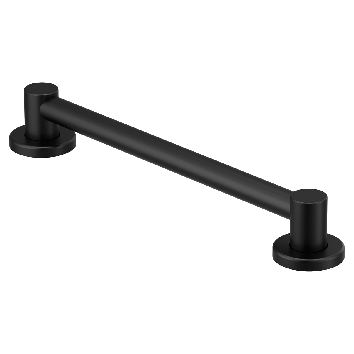 Moen Align 18" Designer Grab Bar YG0418 in Matte Black (YG0418BL)