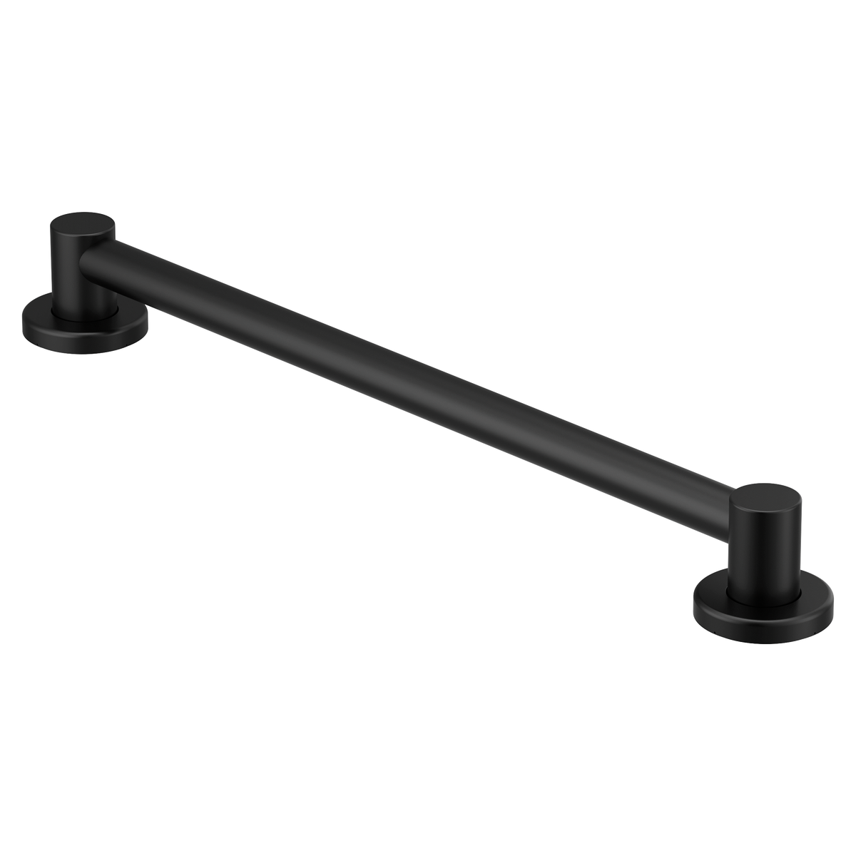Moen Align 24" Designer Grab Bar YG0424 in Matte Black (YG0424BL)