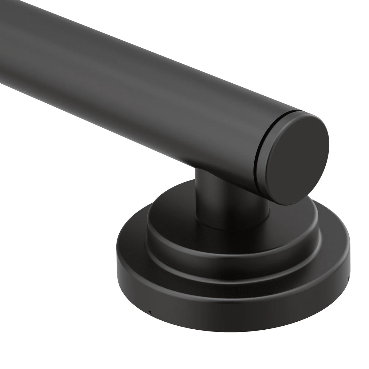 Moen Iso 12" Designer Grab Bar YG0712 in Matte Black (YG0712BL) - view 2