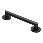 Moen Arris 12" Designer Grab Bar YG0812 in Matte Black (YG0812BL)