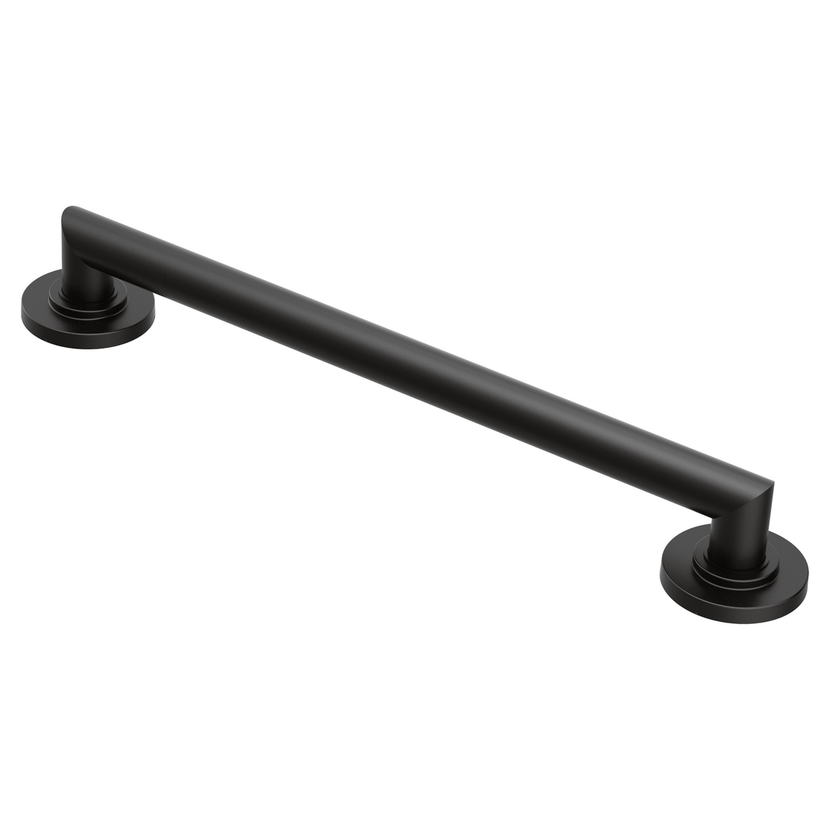 Moen Arris 18" Designer Grab Bar YG0818 in Matte Black (YG0818BL)