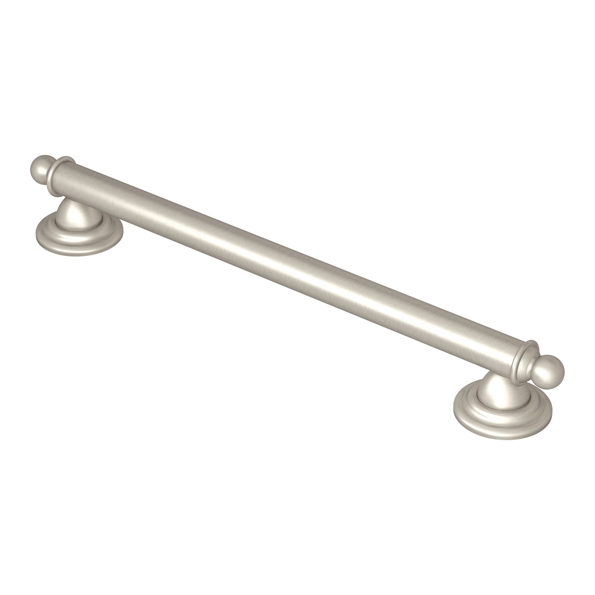 Moen Brantford 12" Designer Grab Bar YG2212 in Brushed Nickel (YG2212BN)