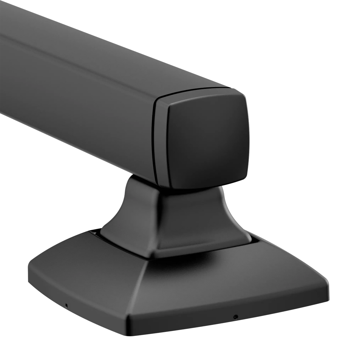 Moen Voss 24" Designer Grab Bar YG5124 in Matte Black (YG5124BL) - view 2