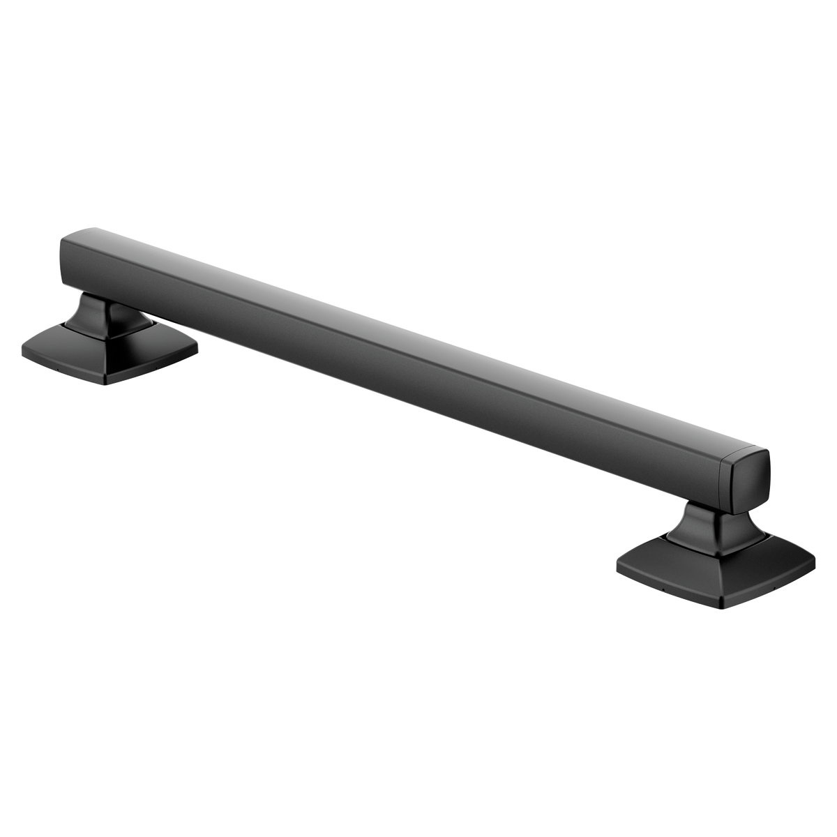 Moen Voss 18" Designer Grab Bar YG5118 in Matte Black (YG5118BL)