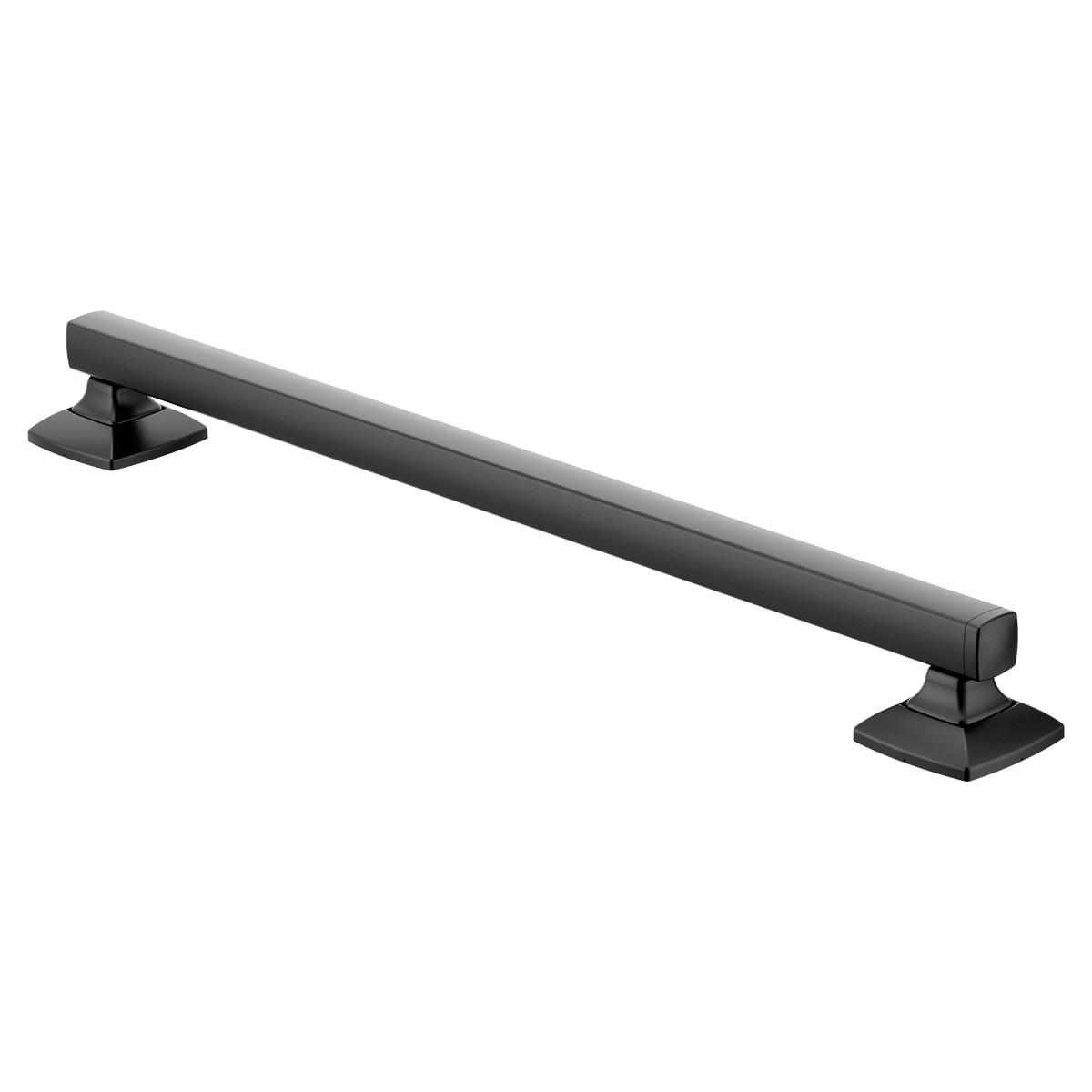 Moen Voss 24" Designer Grab Bar YG5124 in Matte Black (YG5124BL)