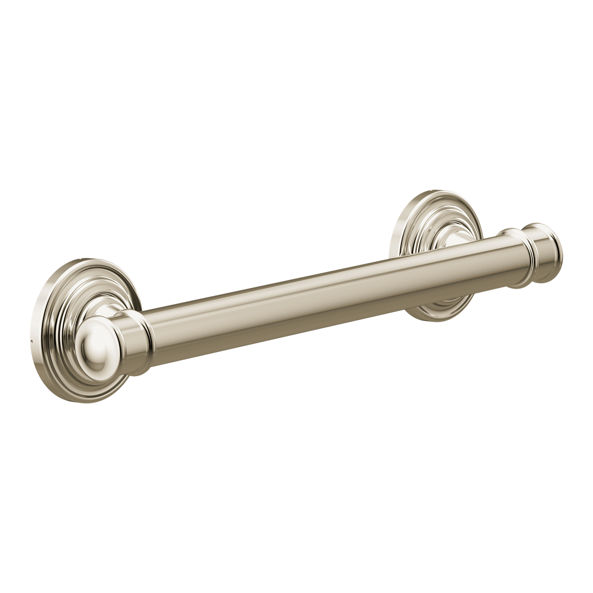 Moen Belfield 12" Designer Grab Bar YG6412 in Polished Nickel (YG6412NL)