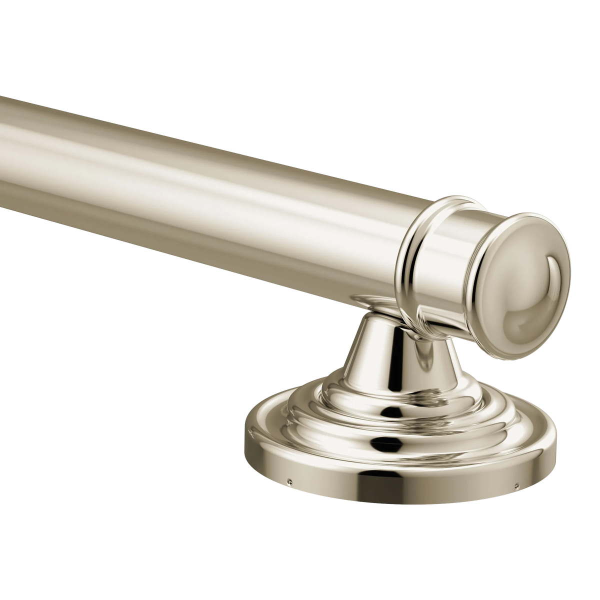 Moen Belfield 12" Designer Grab Bar YG6412 in Polished Nickel (YG6412NL) - view 2
