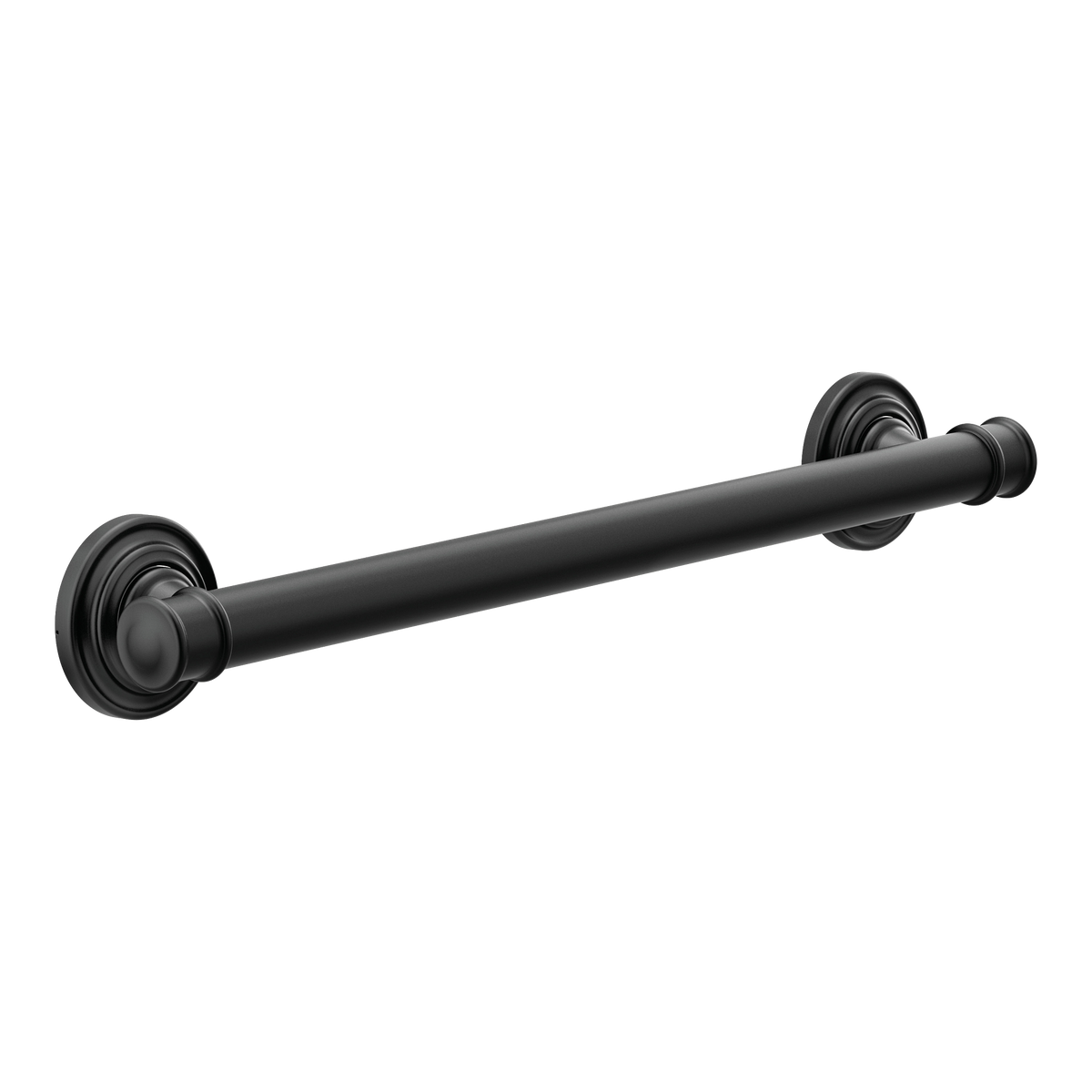 Moen Belfield 18" Grab Bar YG6418 in Matte Black (YG6418BL)